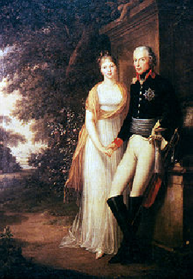 Frdric-Guillaume III de Prusse et Louise de Mecklembourg-Strelitz - 1799